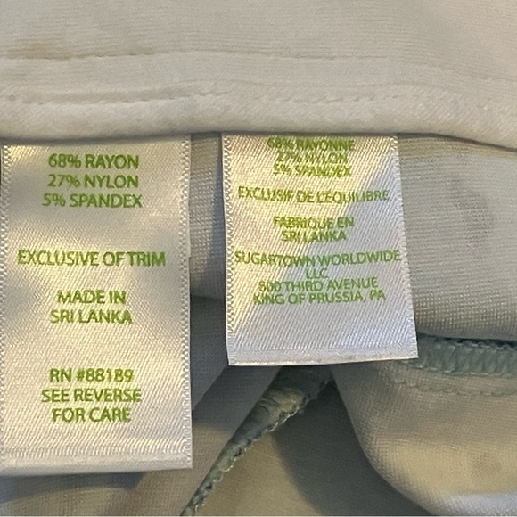 Lilly Pulitzer Marina Knot Tropical Elephant Shorts Size 8 - Picture 10 of 11